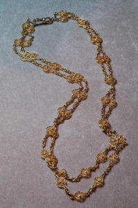 Double rang filigranne MAIL